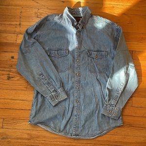 Croft and Barrow denim button down